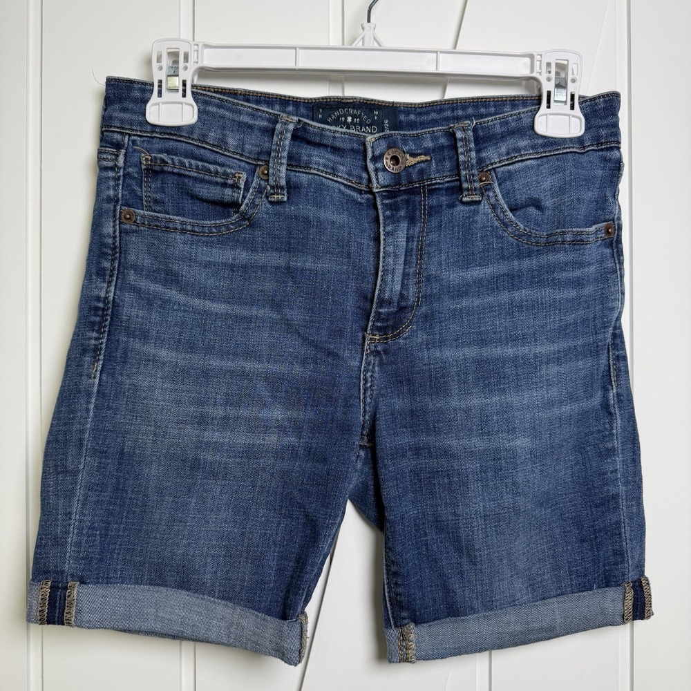 Lucky Brand Dark Blue Denim Bermuda Shorts